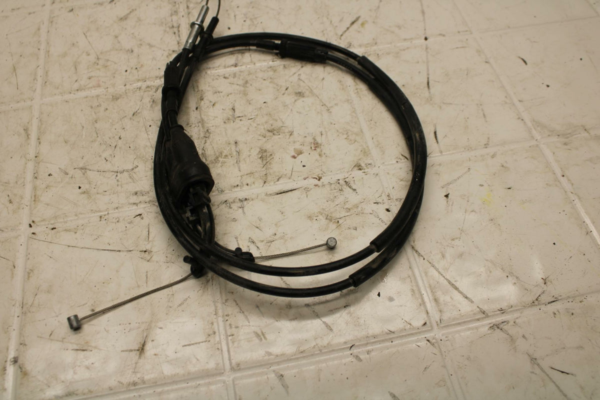 19-20 KAWASAKI NINJA ZX6R THROTTLE CABLES LINES BB407
