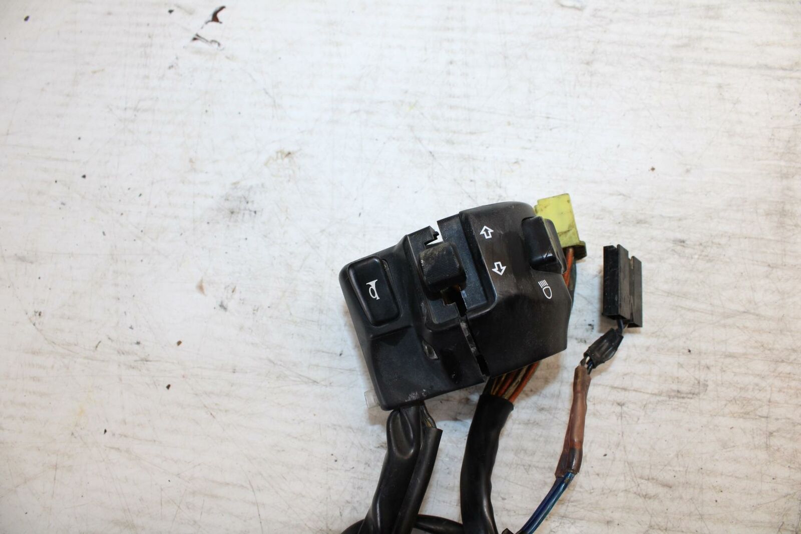 03-05 SUZUKI SV1000 LEFT CLIP ON HANDLE HORN SIGNALS SWITCH SWITCHES BB296