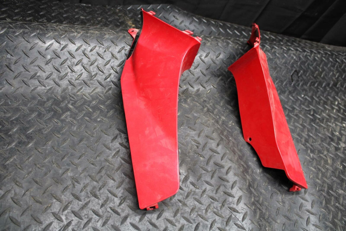 03-04 HONDA CBR600RR RIGHT LEFT FRONT DUCT COVERS PANELS COWLS BB200