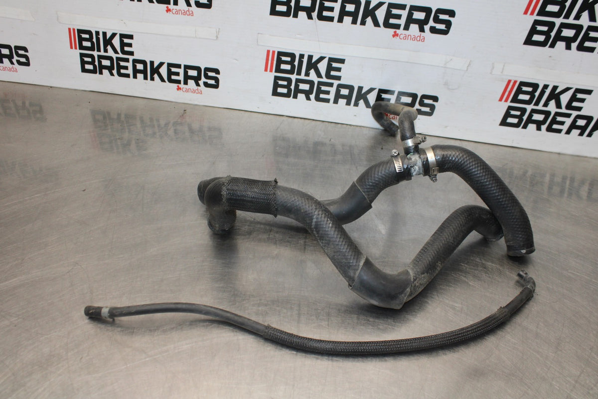 13-18 KAWASAKI NINJA ZX6R RADIATOR HOSES COOLANT WATER PIPES HOSE KIT SET BB915