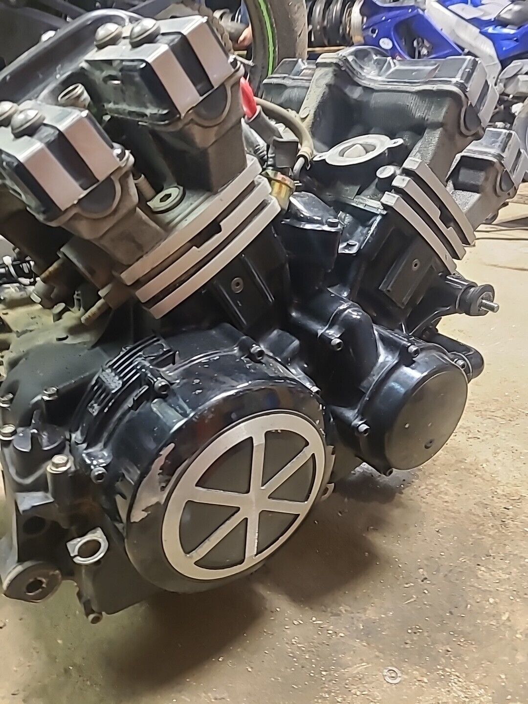 93-07 YAMAHA VMAX 1200 ENGINE MOTOR BB634