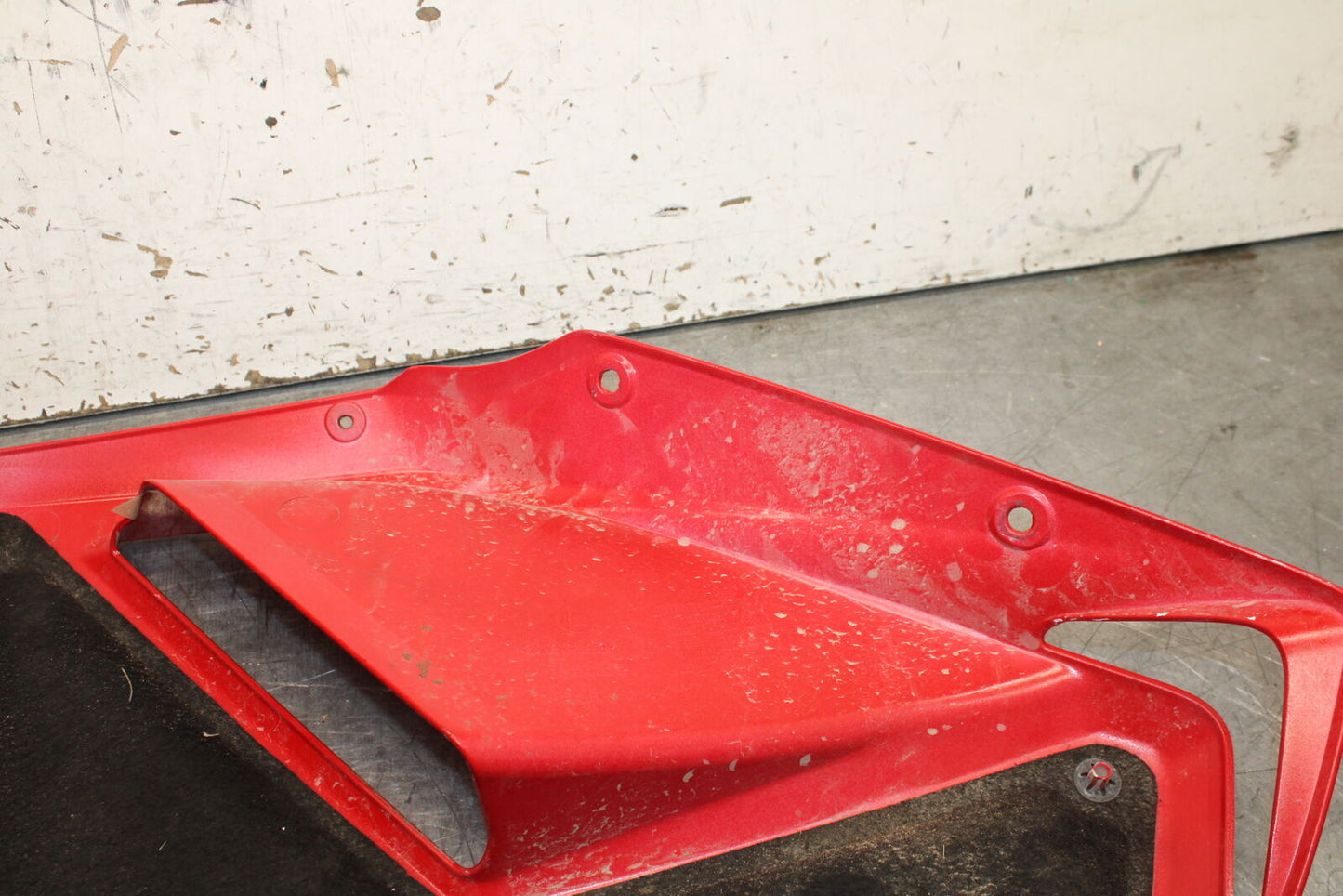 08-13 DUCATI 848 EVO RIGHT LOWER MID UPPER SIDE FAIRING COWL BB667