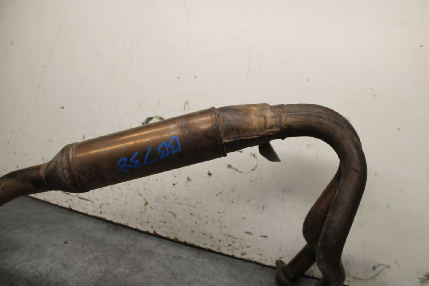 19-22 KAWASAKI Z400 EXHAUST HEADER PIPES MANIFOLD BB738