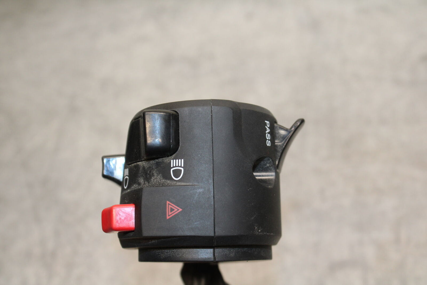 24 KAWASAKI NINJA 500 ABS LEFT CLIP ON HANDLE HORN SIGNALS SWITCH SWITCHES BB730