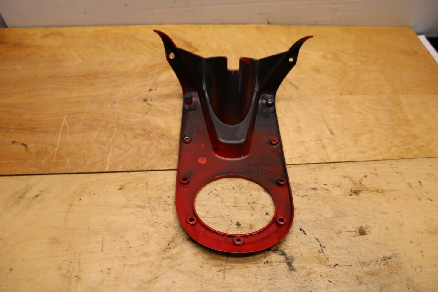 08-14 DUCATI MONSTER 696 GAS TANK FUEL CELL COVER FAIRING COWL BB324