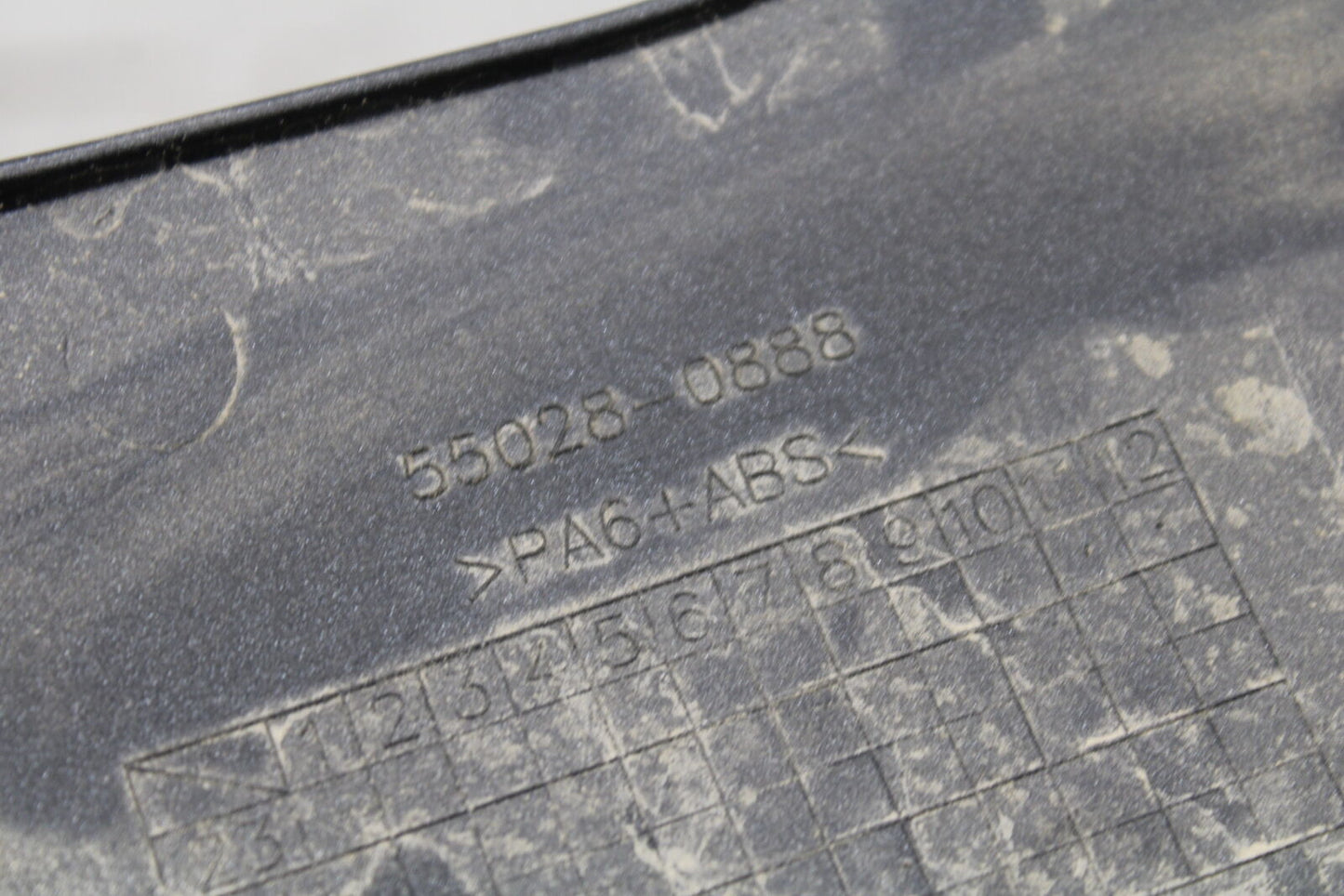 24 KAWASAKI NINJA 500 ABS LEFT LOWER BOTTOM BELLY SIDE FAIRING COWL BB730