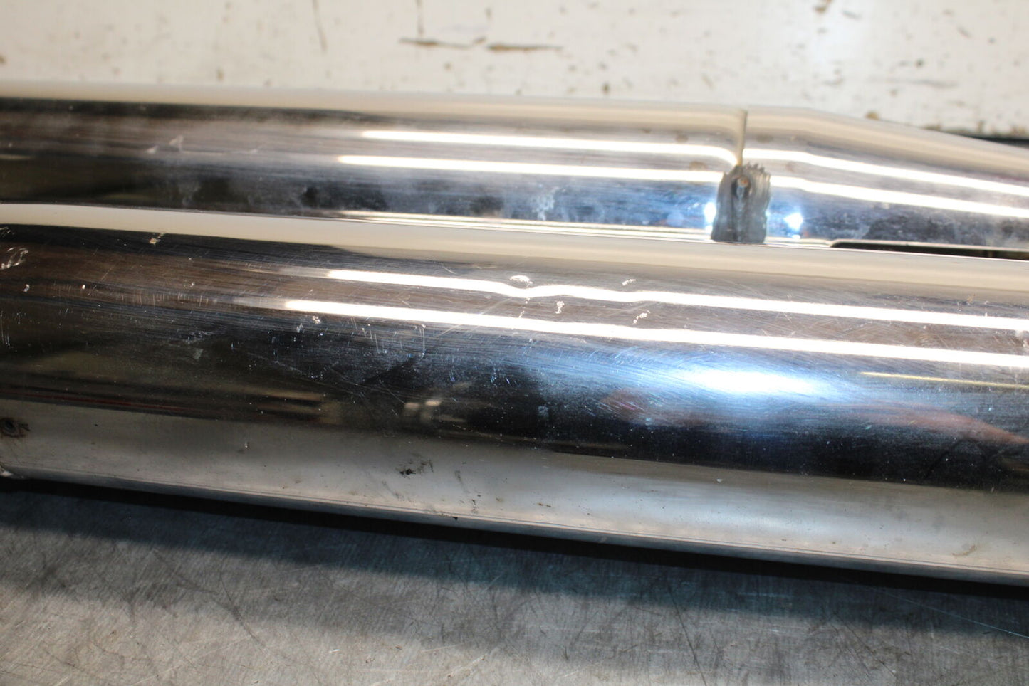 99-00 YAMAHA V STAR 1100 MUFFLER EXHAUST SILENCER PIPE BB711