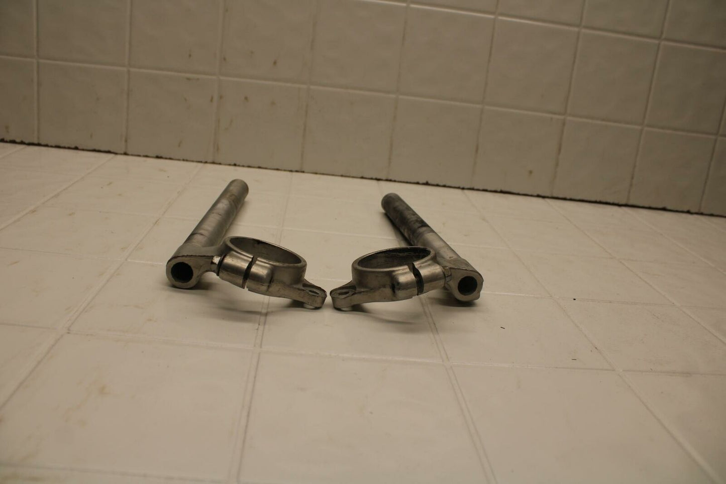 01-02 SUZUKI GSXR750 LEFT RIGHT CLIP ON ONS HANDLEBARS PAIR SET BB402