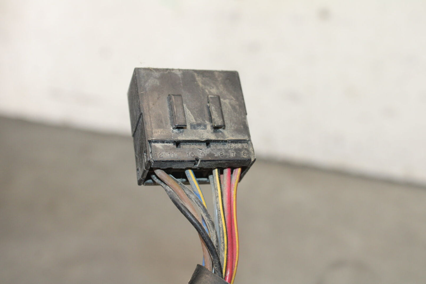 01-06 TRIUMPH TIGER 955I LEFT CLIP ON HANDLE HORN SIGNALS SWITCH BB693