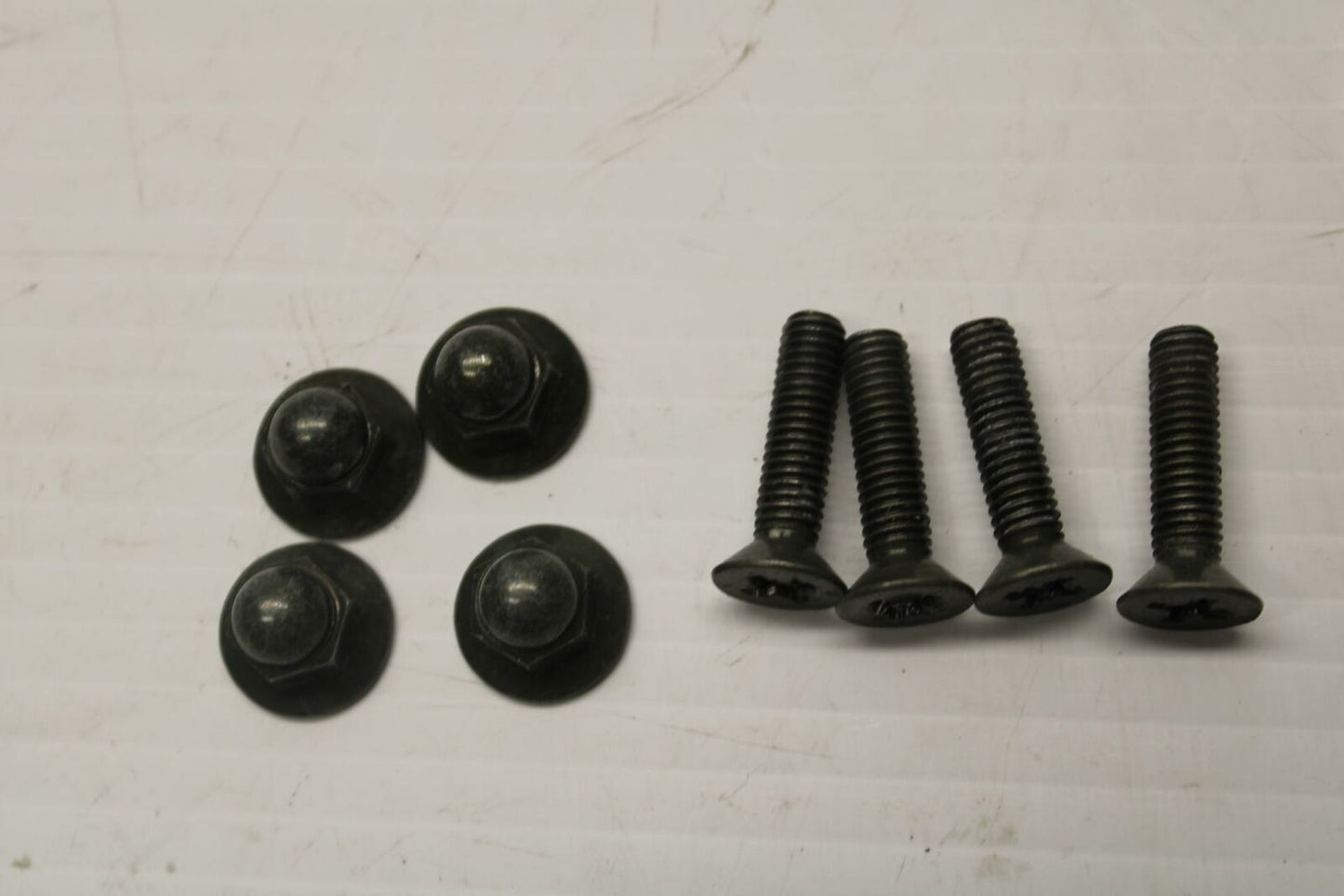 96 YAMAHA YZF750R SIDE REAR VIEW MIRROR BOLTS HARDWARE BB237