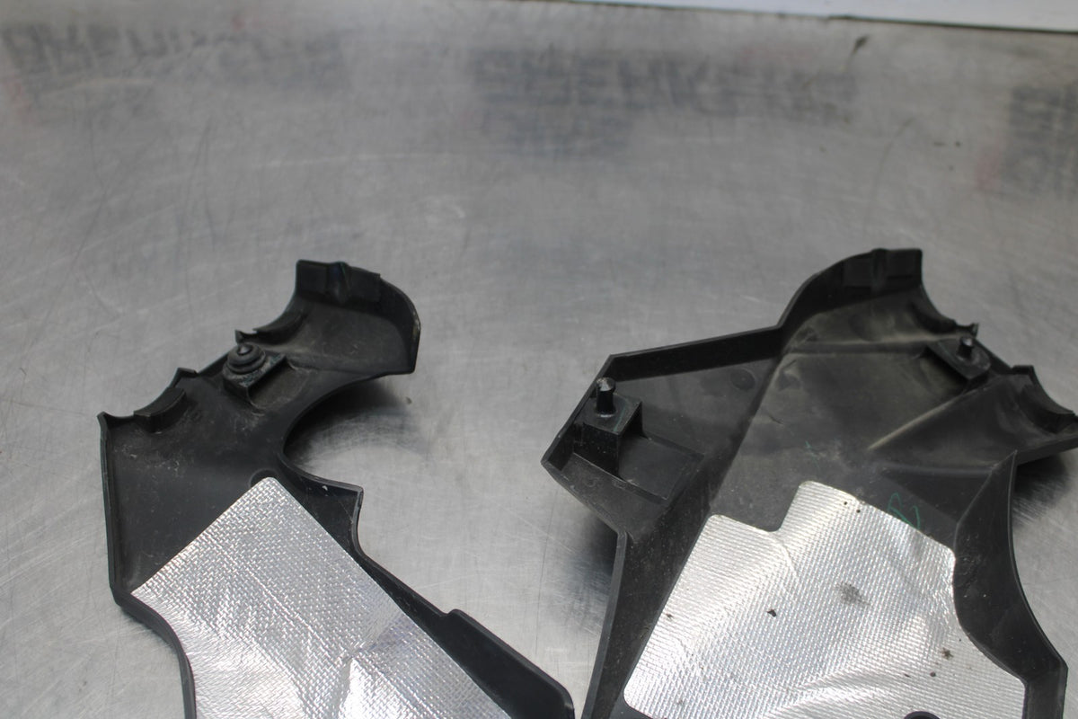12 KAWASAKI NINJA 650 EX650E FRAME MID SIDE COVERS COWLS PANELS SET PAIR BB926