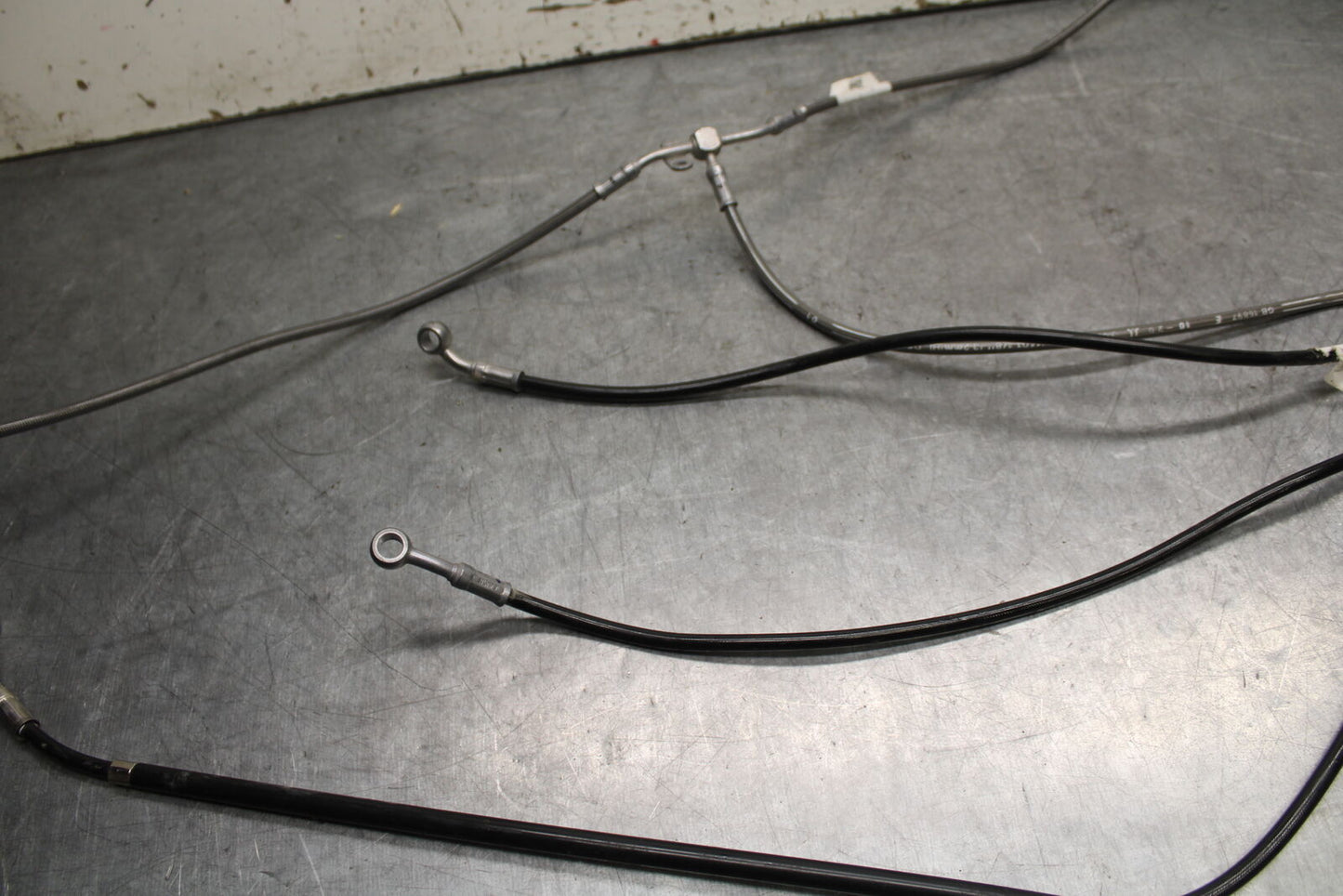 21-24 KTM 890 ADVENTURE R FRONT & REAR BACK BRAKE HOSE FLUID LINE SET BB723