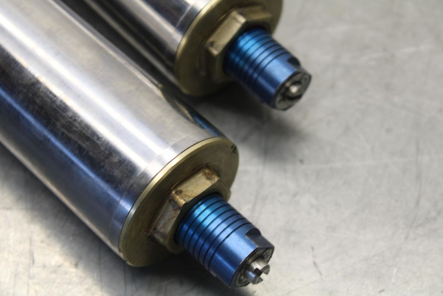 01-03 SUZUKI GSXR600 FRONT FORKS SHOCK SUSPENSION SET PAIR 51103-39F00 BB639