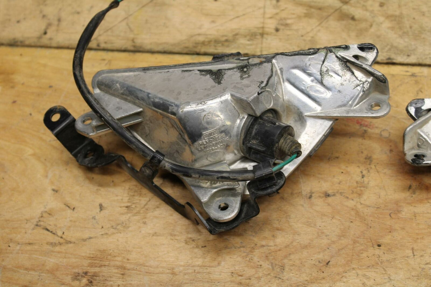 19-20 KAWASAKI NINJA ZX6R FRONT LEFT RIGHT TURN SIGNALS LIGHT INDICATORS BB338