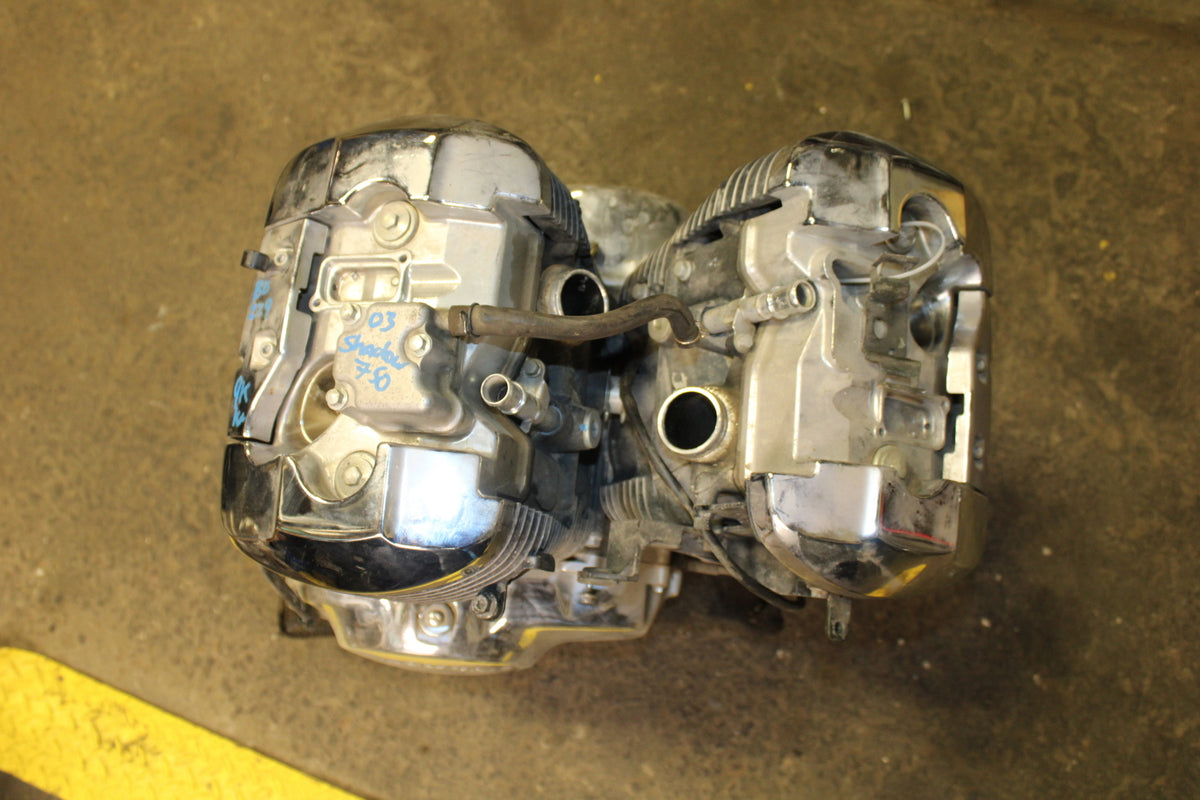 03-05 HONDA SHADOW CLASSIC 750 ENGINE MOTOR BB229
