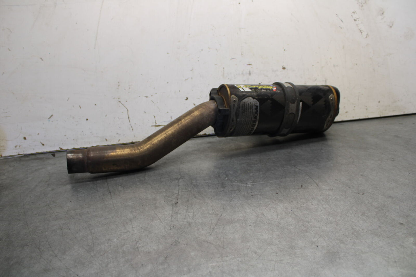 07-08 TRIUMPH DAYTONA 675 TWO BROTHERS EXHAUST PIPE SLIP ON CAN SILENCER BB685