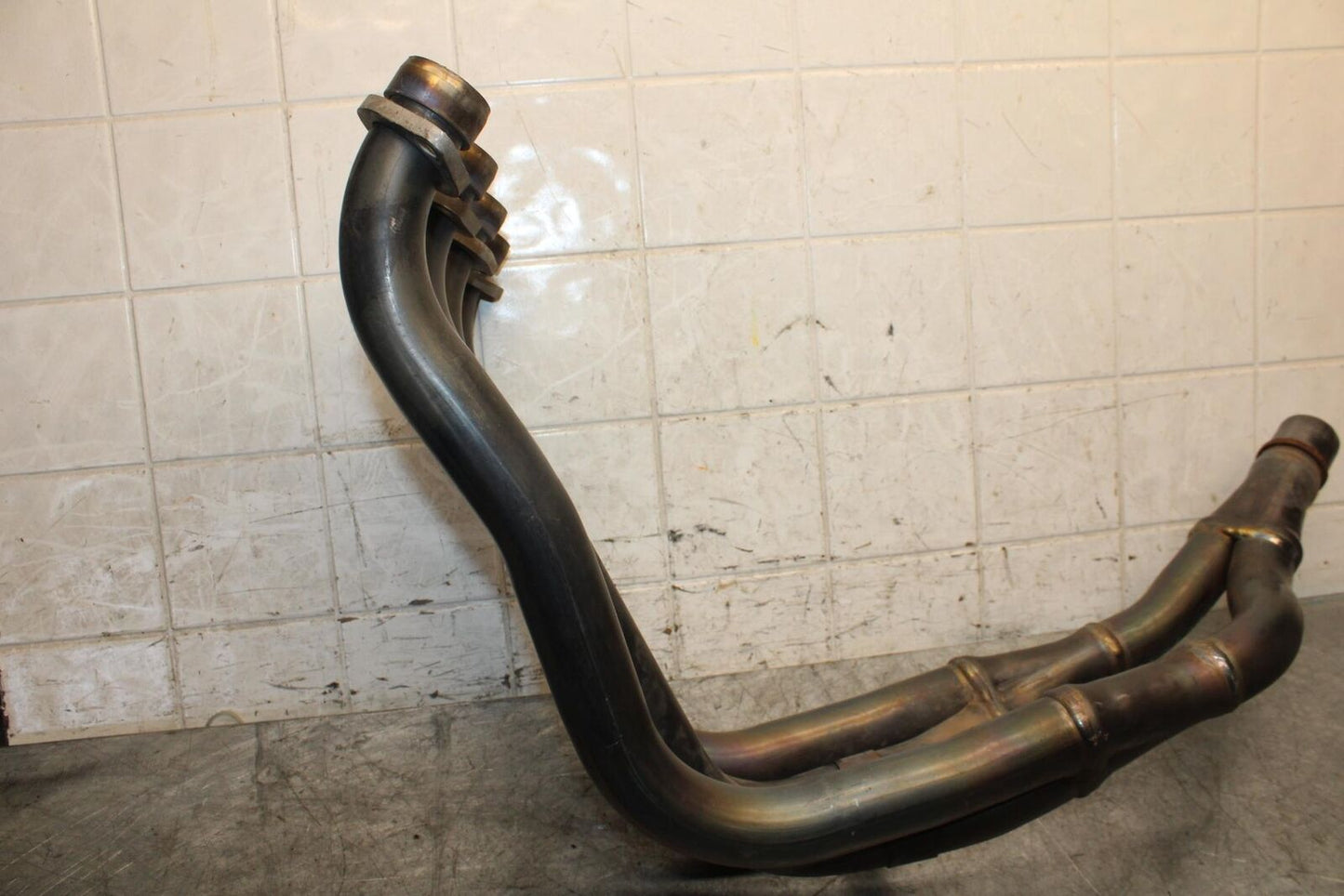 2001 02 03 04 Suzuki GSXR1000 EXHAUST HEADER PIPES MANIFOLD #B 14100-40F00 BB541