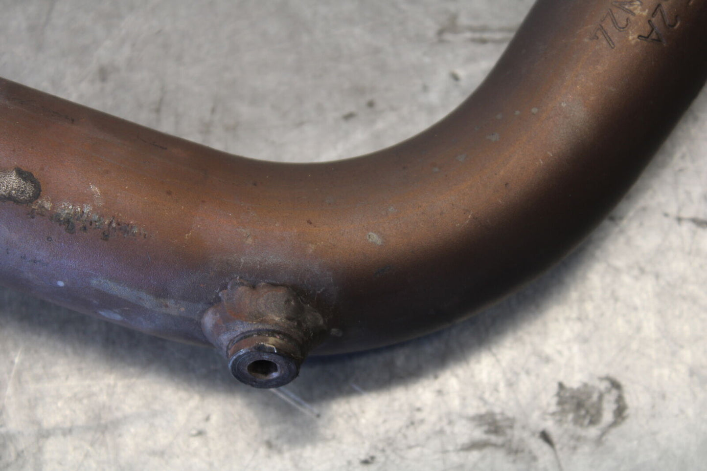 06-07 DUCATI MONSTER 695 EXHAUST HEADER PIPES MANIFOLD BB674