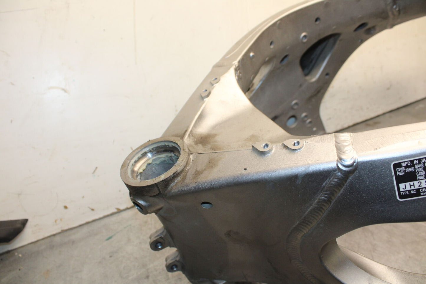 17-21 HONDA CBR1000RR SP FRAME CHASSIS SALVAGE BB681