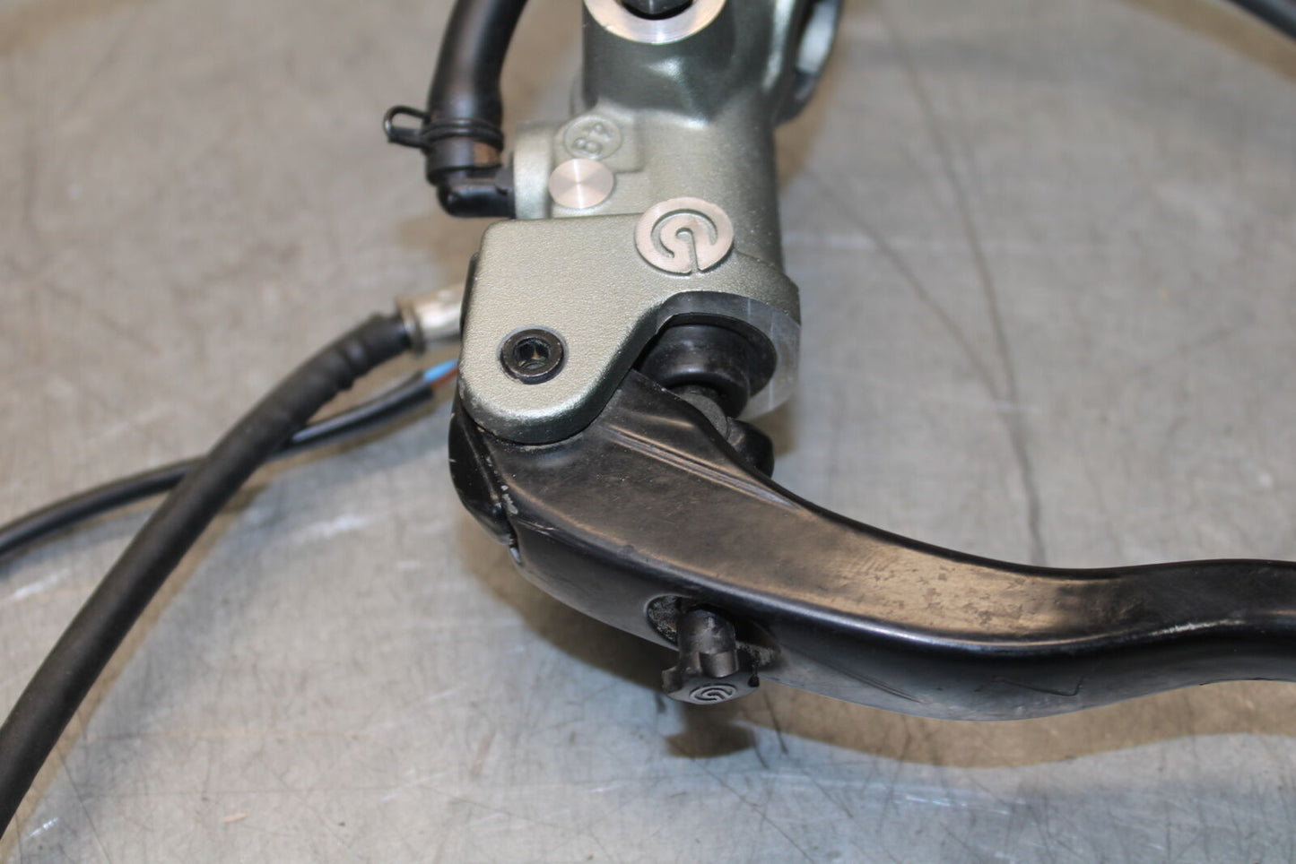 12-13 DUCATI STREETFIGHTER 848 HYDRAULIC CLUTCH MASTER CYLINDER w/ LEVER BB705