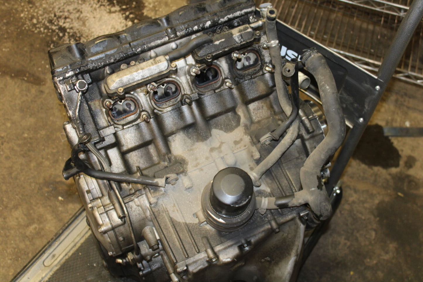03-04 TRIUMPH DAYTONA 600 ENGINE MOTOR BB745