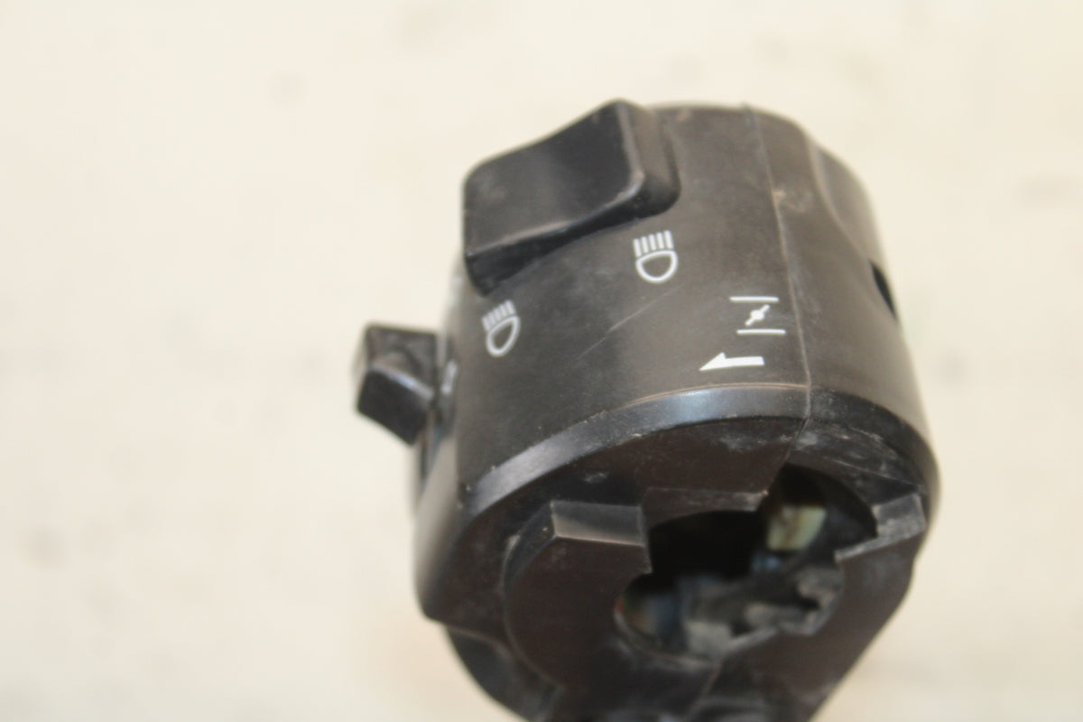 08-18 KAWASAKI KLR650 LEFT CLIP ON HANDLE HORN SIGNALS SWITCH SWITCHES BB707