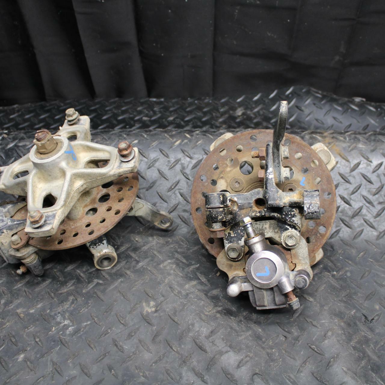 85-86 SUZUKI QUADRACER 250 FRONT WHEEL RIGHT LEFT HUBS HUB SET BB210