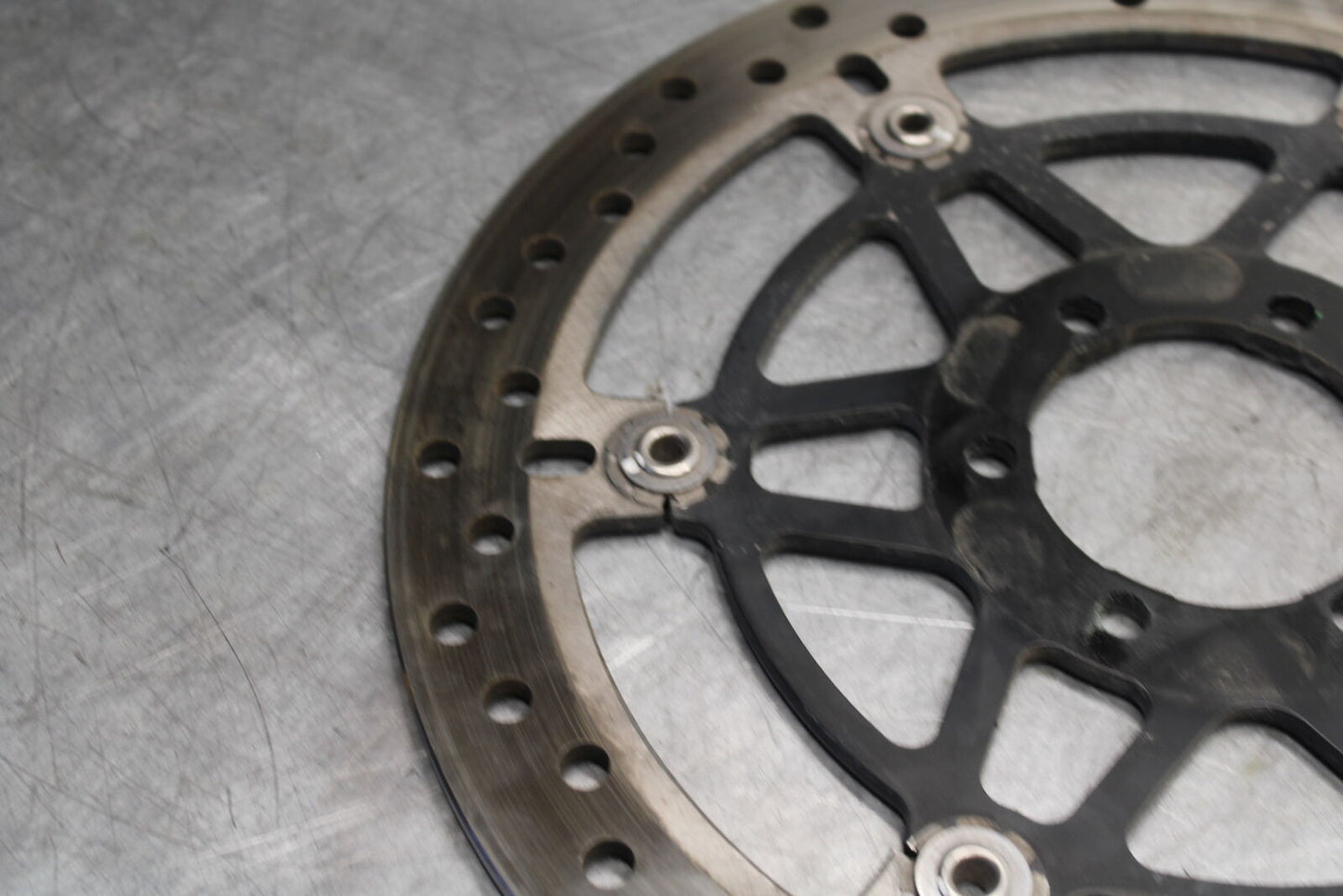 06-07 DUCATI MONSTER 695 FRONT LEFT RIGHT BRAKE ROTORS DISCS BB674
