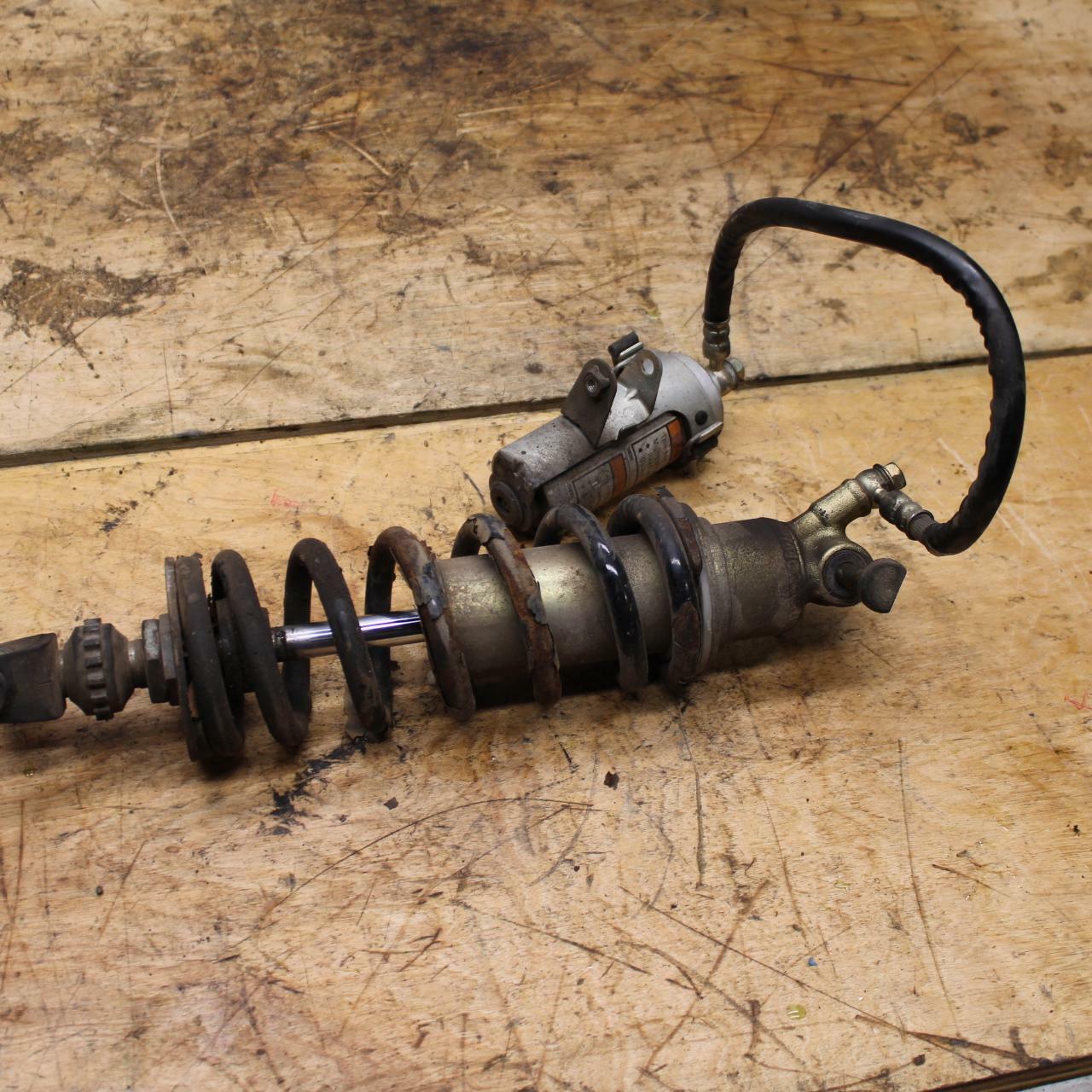 91-93 YAMAHA FZR1000 REAR BACK SHOCK ABSORBER SUSPENSION BB339