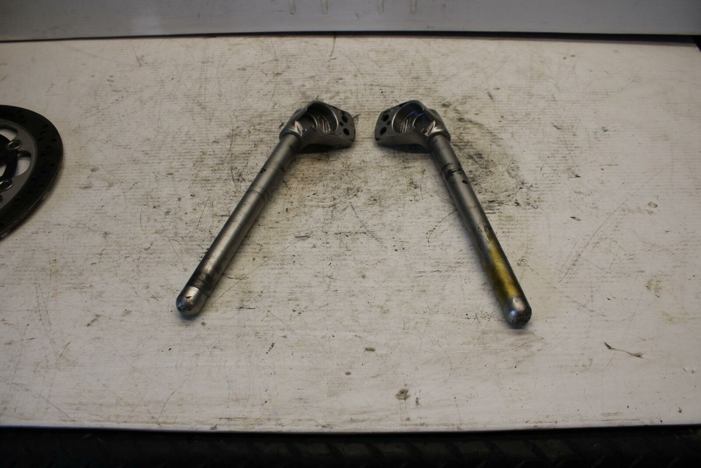 90-07 KAWASAKI ZZR 250 LEFT RIGHT CLIP ON ONS HANDLEBARS PAIR SET BB298