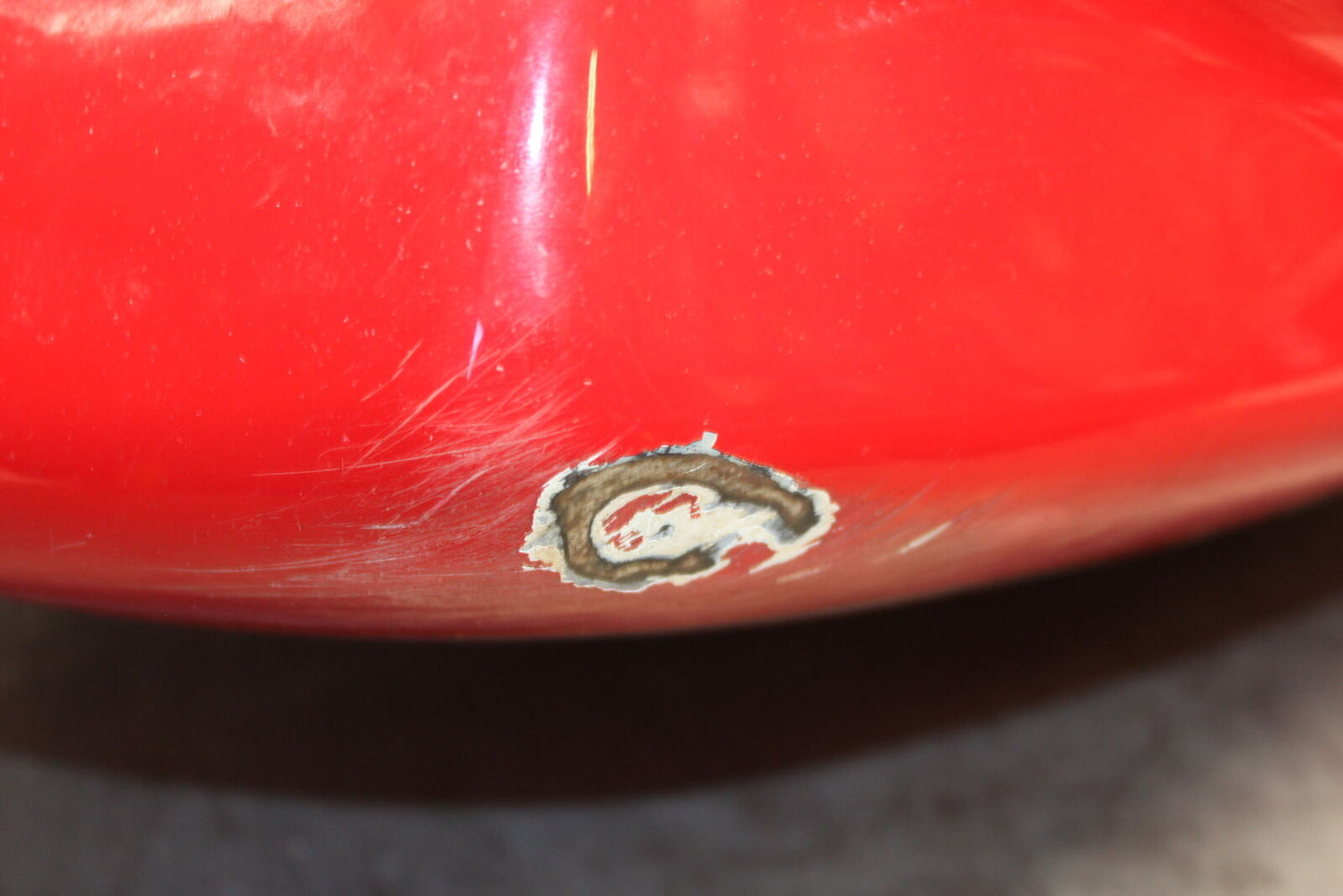09-11 TRIUMPH DAYTONA 675 GAS TANK FUEL CELL PETROL RESERVOIR BB652