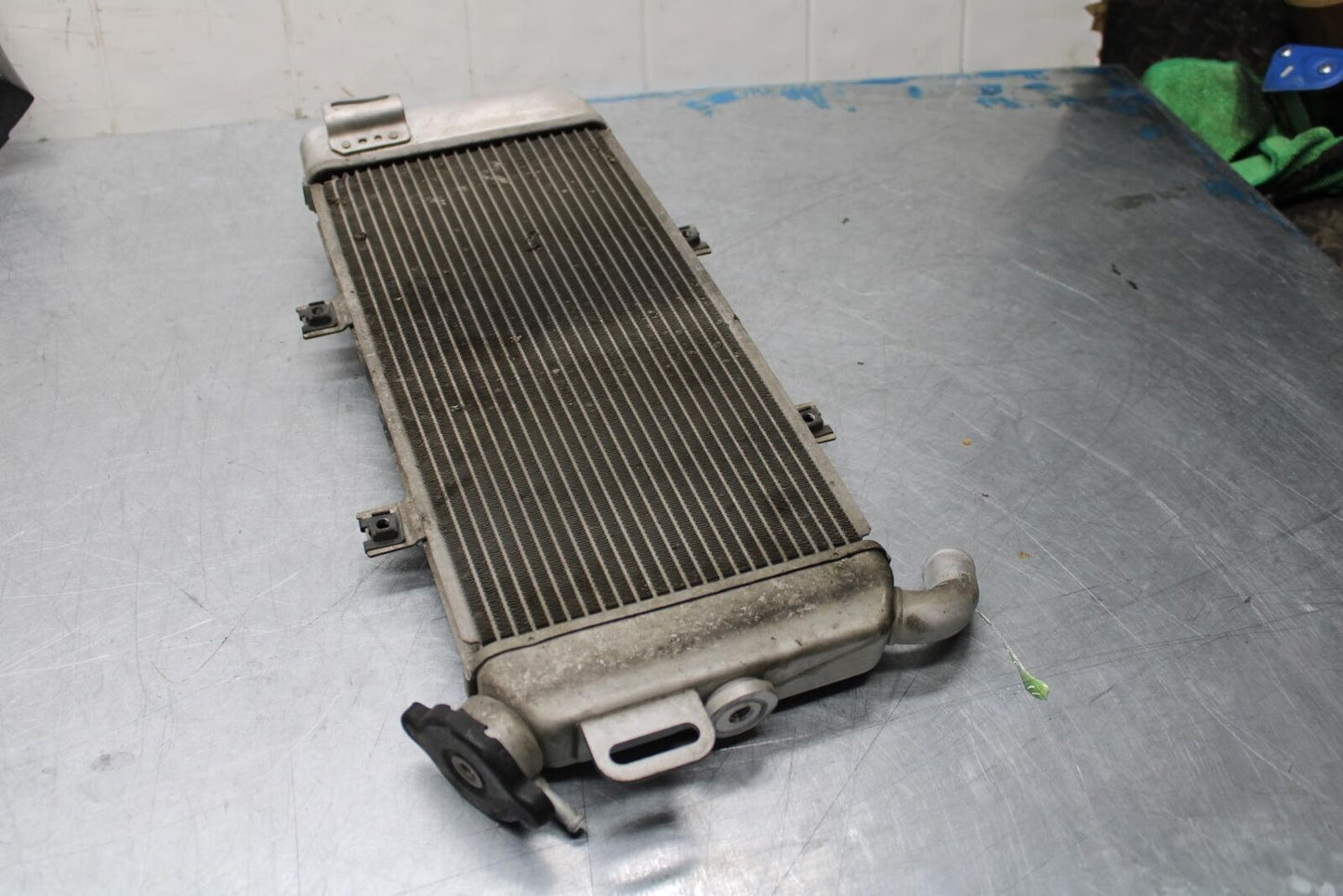 06-07 KAWASAKI NINJA 650R ENGINE RADIATOR MOTOR COOLER COOLING RADIATER BB446