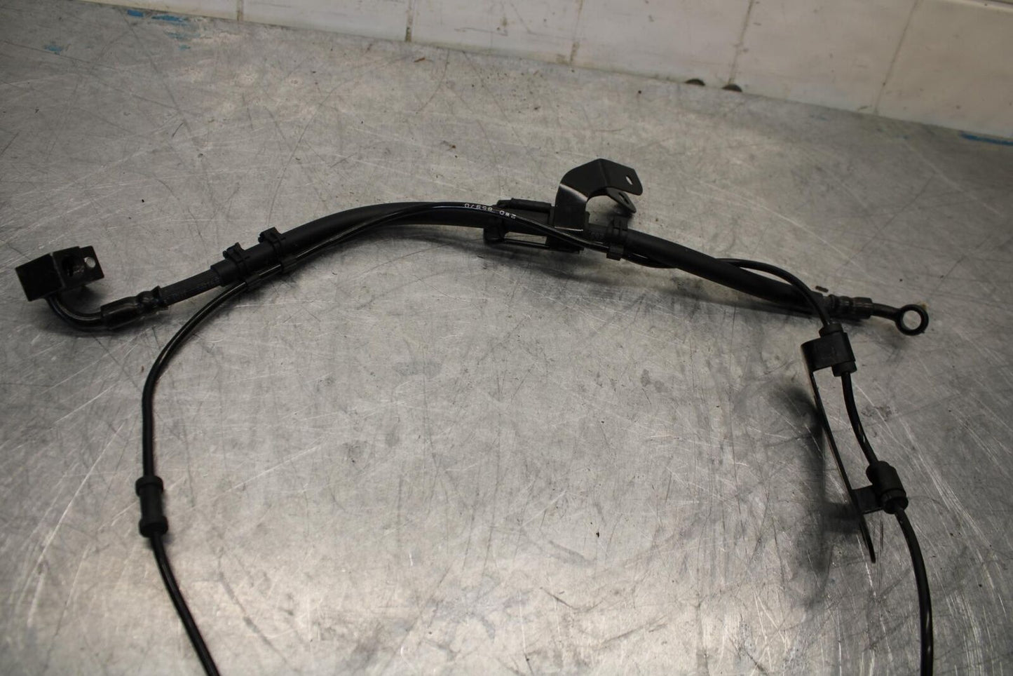 17-18 YAMAHA YZF R3 FRONT ABS BRAKE SENSOR W BRAKE LINE BB438