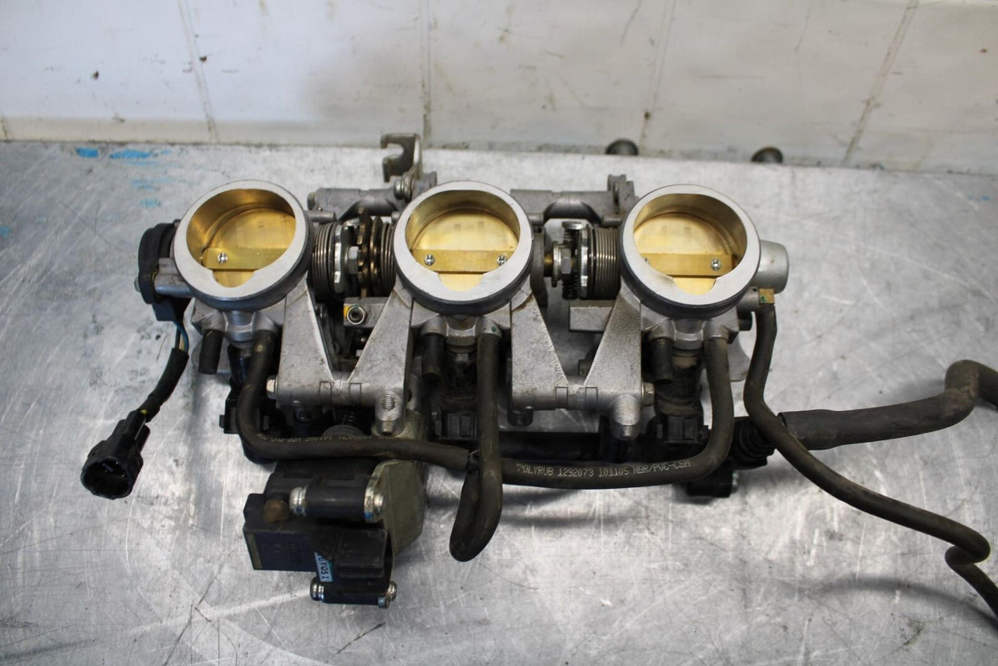 2006 Triumph Daytona 675 Triple MAIN FUEL INJECTORS / THROTTLE BODIES BB434