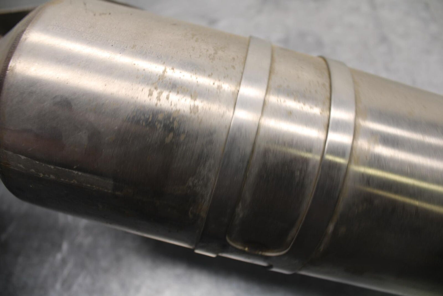 16-18 KTM 690 DUKE EXHAUST PIPE MUFFLER SLIP ON CAN SILENCER BB631