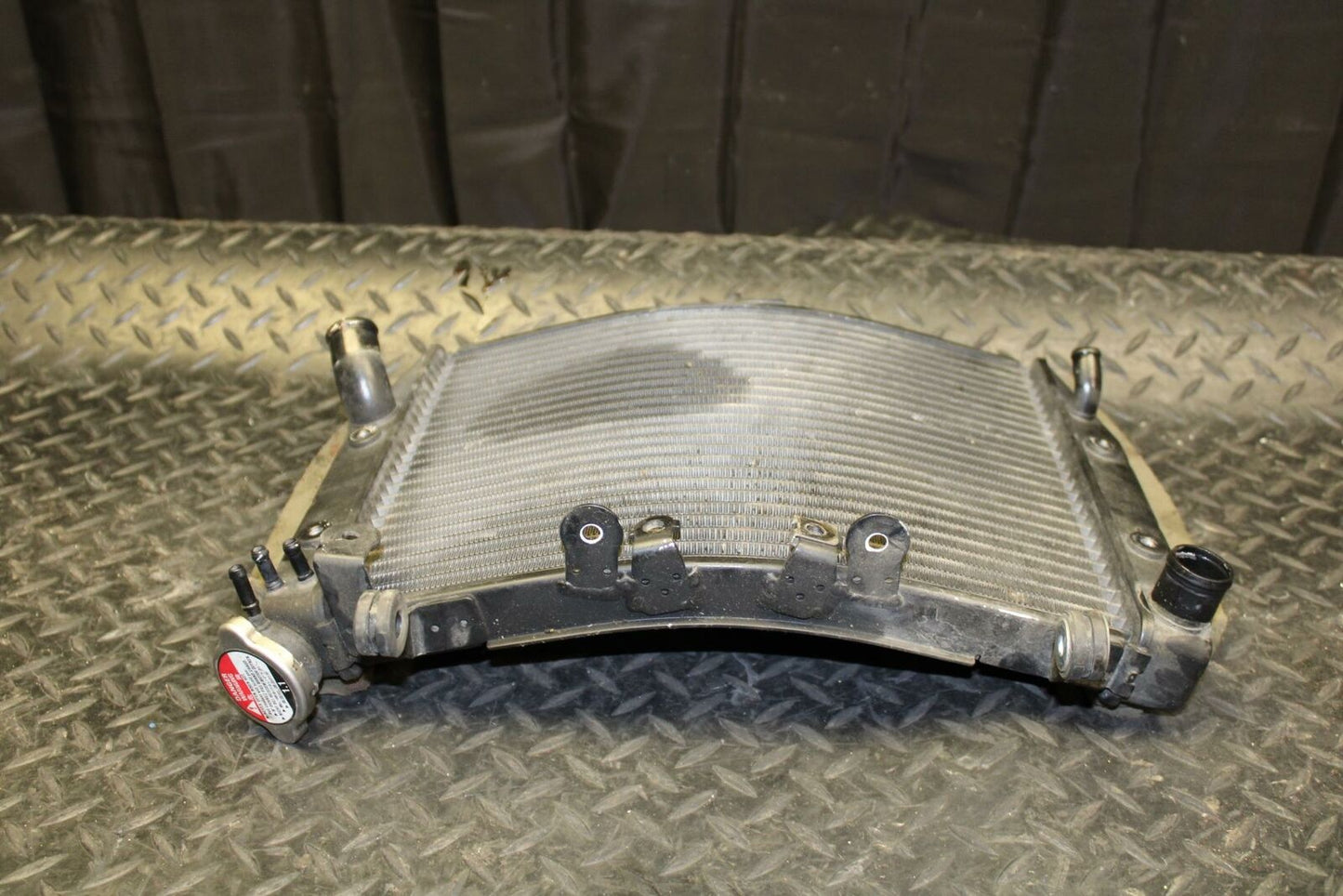 01-06 YAMAHA YZF R6S ENGINE RADIATOR MOTOR COOLER COOLING RADIATER BB169
