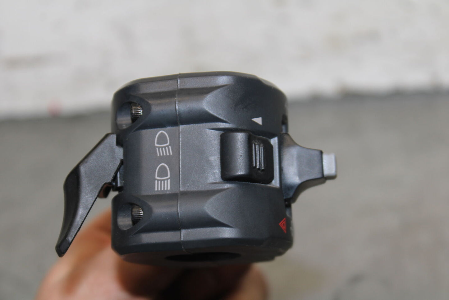 12-13 DUCATI STREETFIGHTER 848 LEFT CLIP ON HANDLE HORN SIGNALS SWITCH BB705