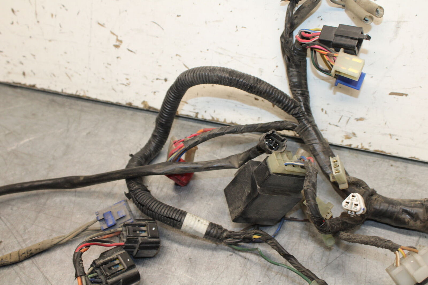 99-00 YAMAHA V STAR 1100 MAIN ENGINE WIRING HARNESS MOTOR WIRE LOOM BB711