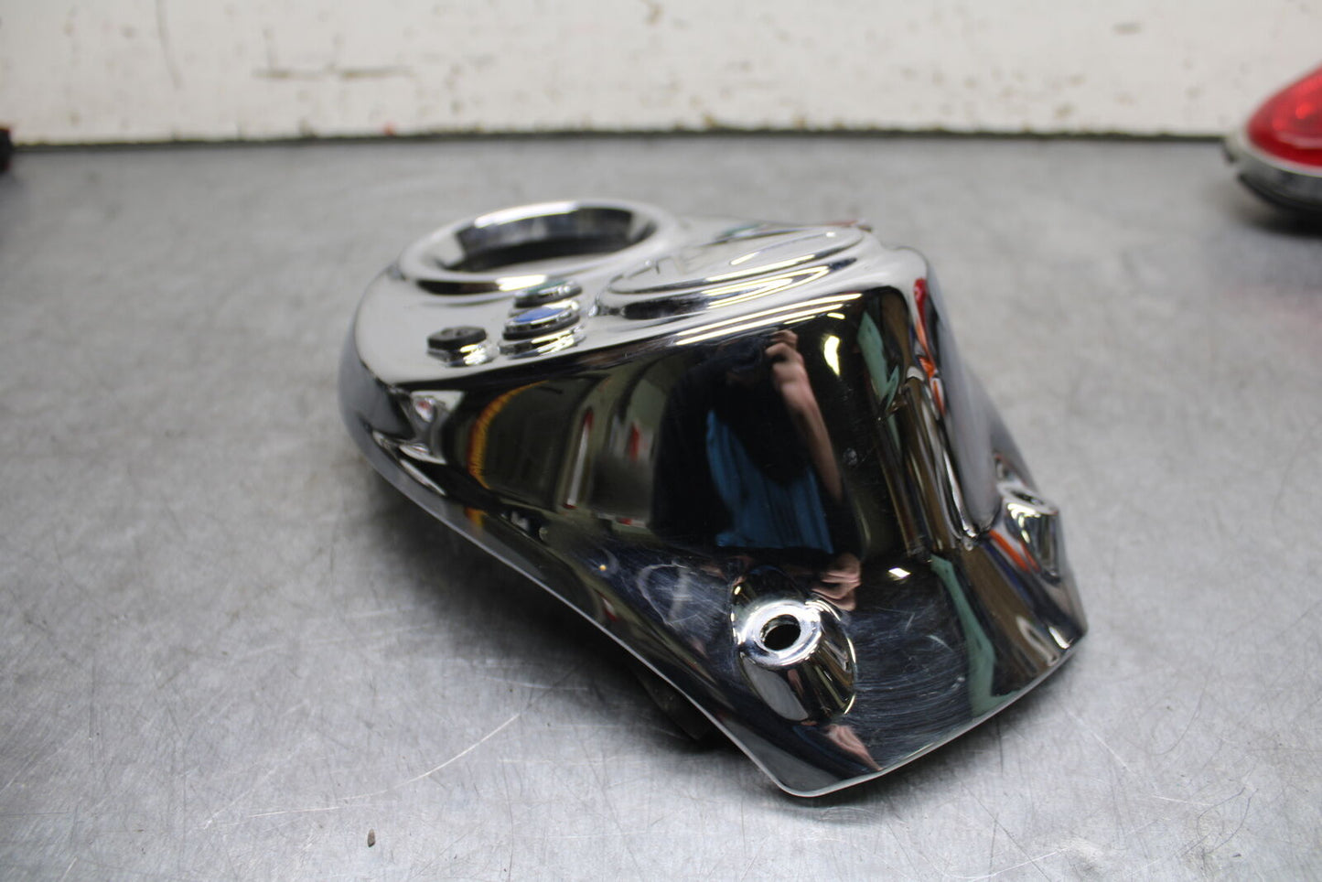 14-16 TRIUMPH AMERICA LT GAS TANK CAP COVER TRIM PANELCOWL FAIRING BB720