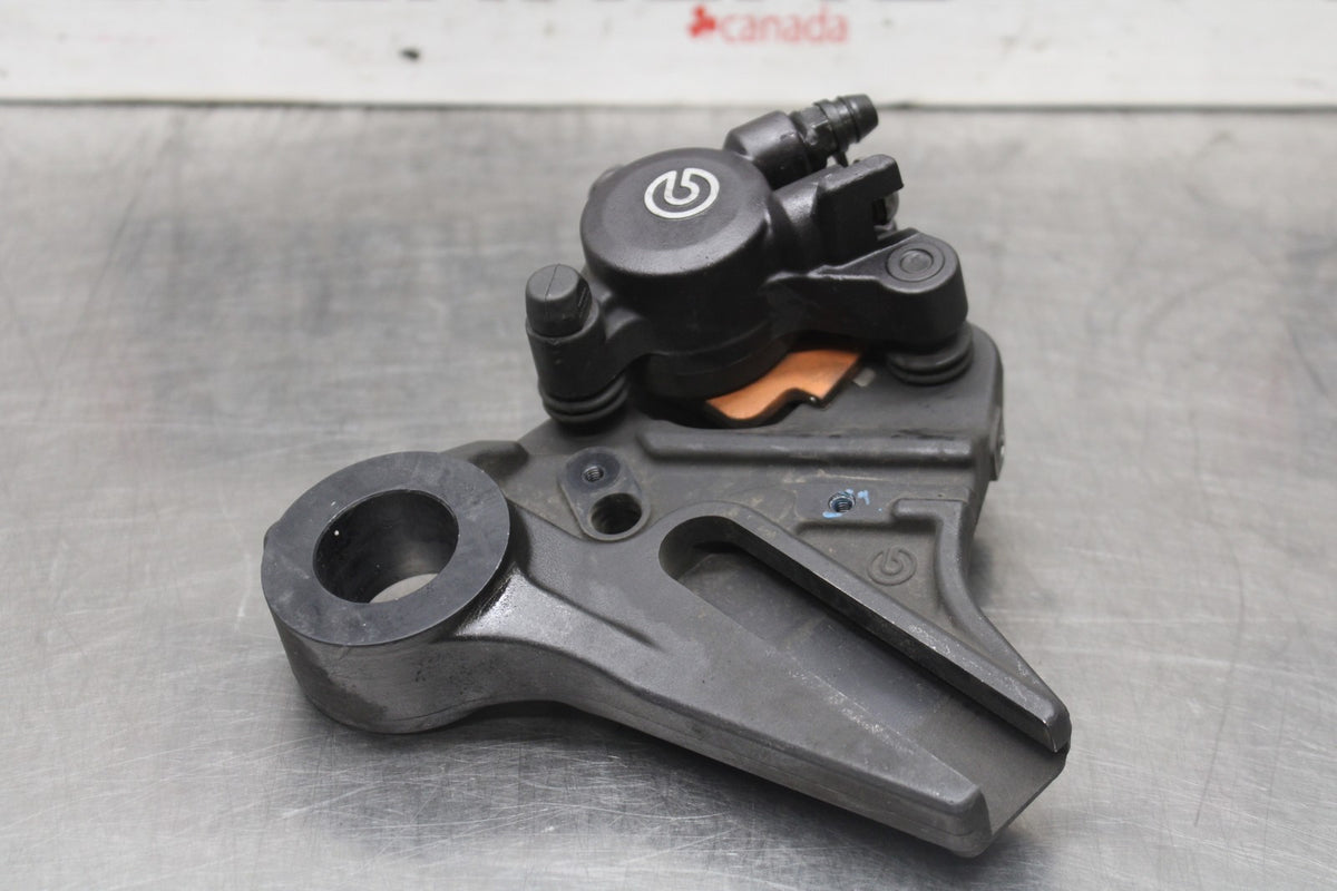 10-11 BMW S1000RR REAR BACK BRAKE CALIPER W MOUNT BRACKET BB941