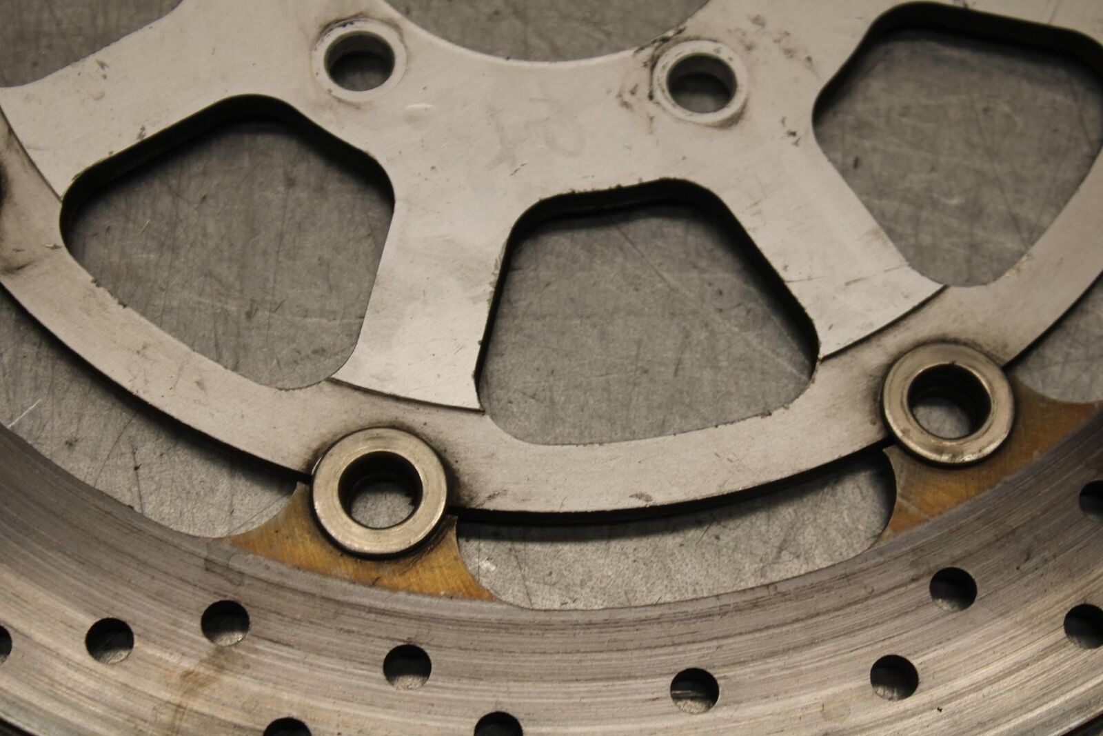 01-03 SUZUKI GSXR600 FRONT LEFT RIGHT BRAKE ROTORS DISCS BB639