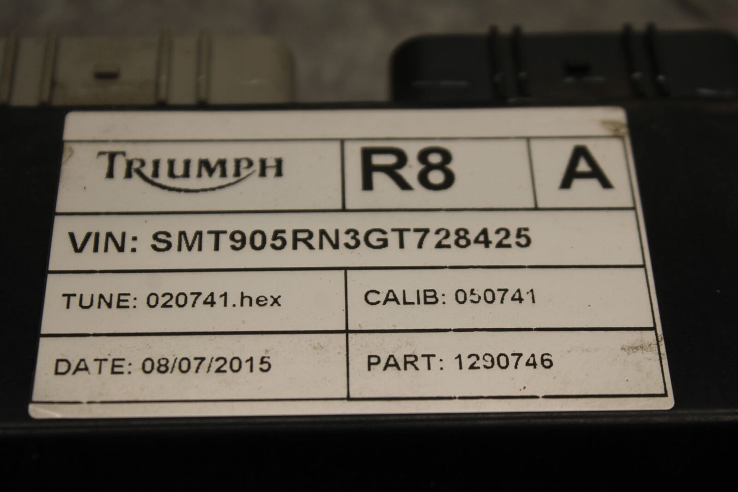 14-16 TRIUMPH AMERICA LT ECU COMPUTER CONTROLLER UNIT ECM CDI BB720
