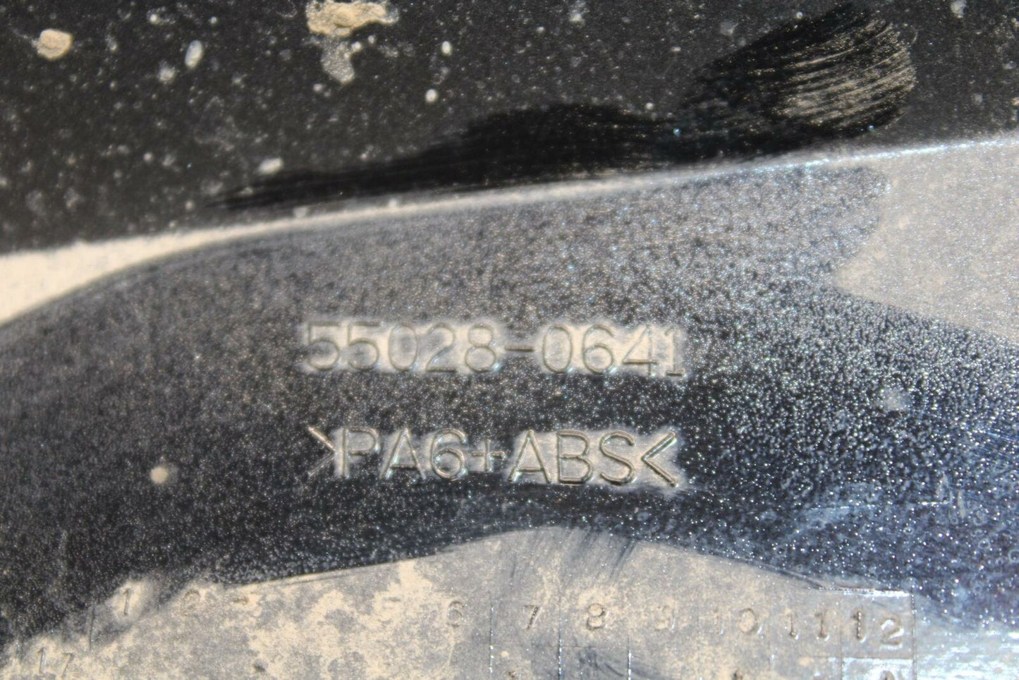 18-22 KAWASAKI NINJA 400 EX400 ABS LEFT LOWER BOTTOM BELLY SIDE FAIRING BB416