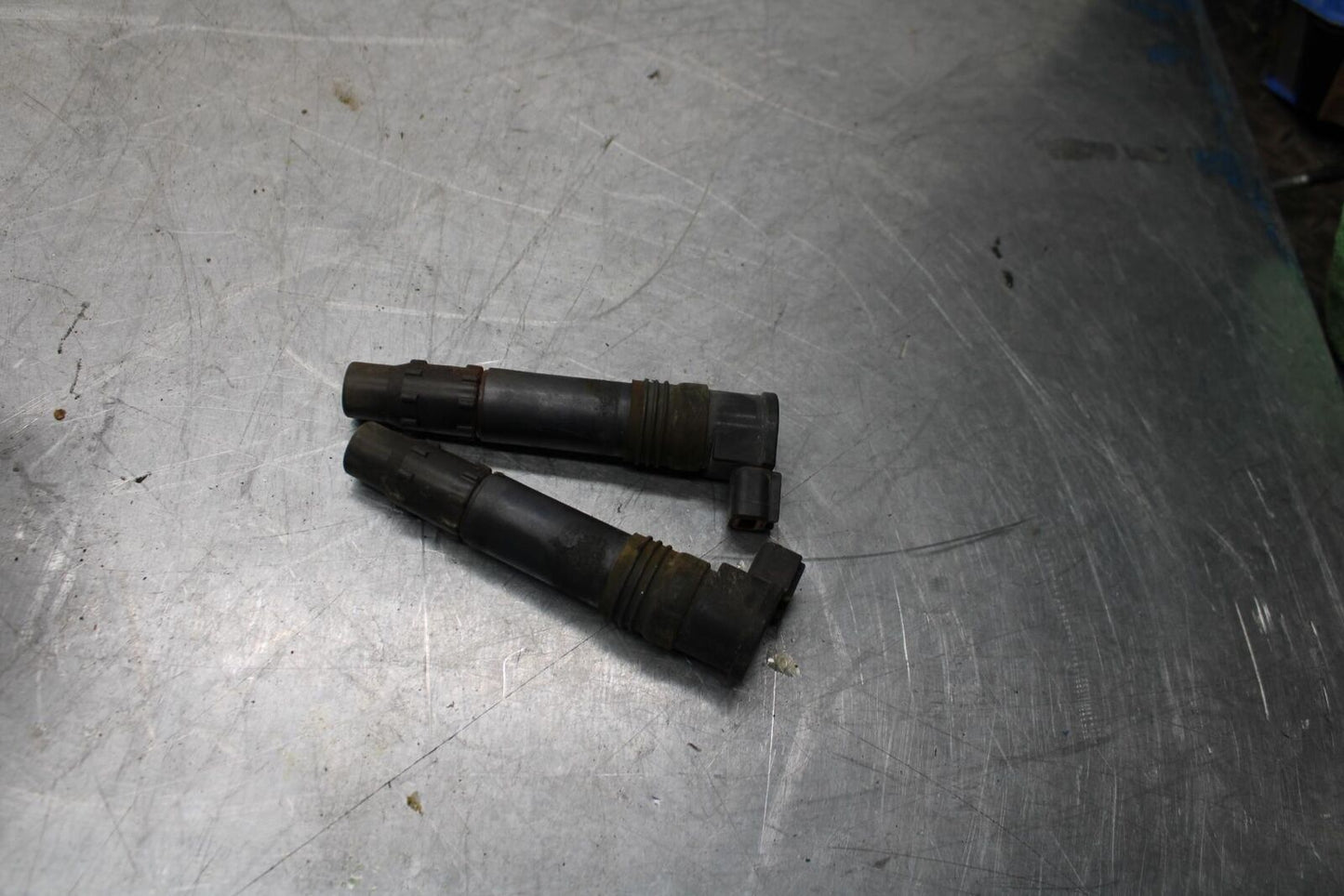 06-07 KAWASAKI NINJA 650R IGNITION COILS COIL SPARK PLUG CAP BB446