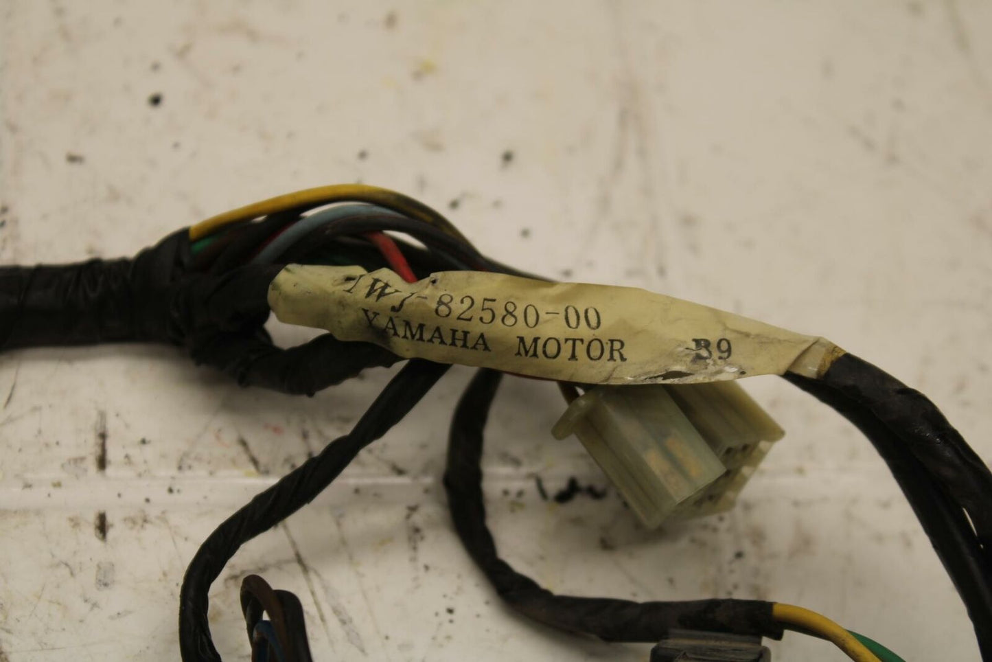 86-89 YAMAHA FJ1200 HEADLIGHT SPEEDO GAUGES WIRING HARNESS WIRE LOOM BB11
