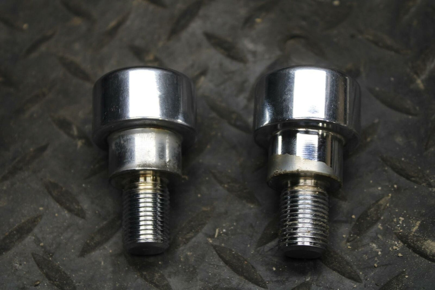 02 YAMAHA V STAR 1100 HANDLEBAR END CAPS WEIGHTS BB199