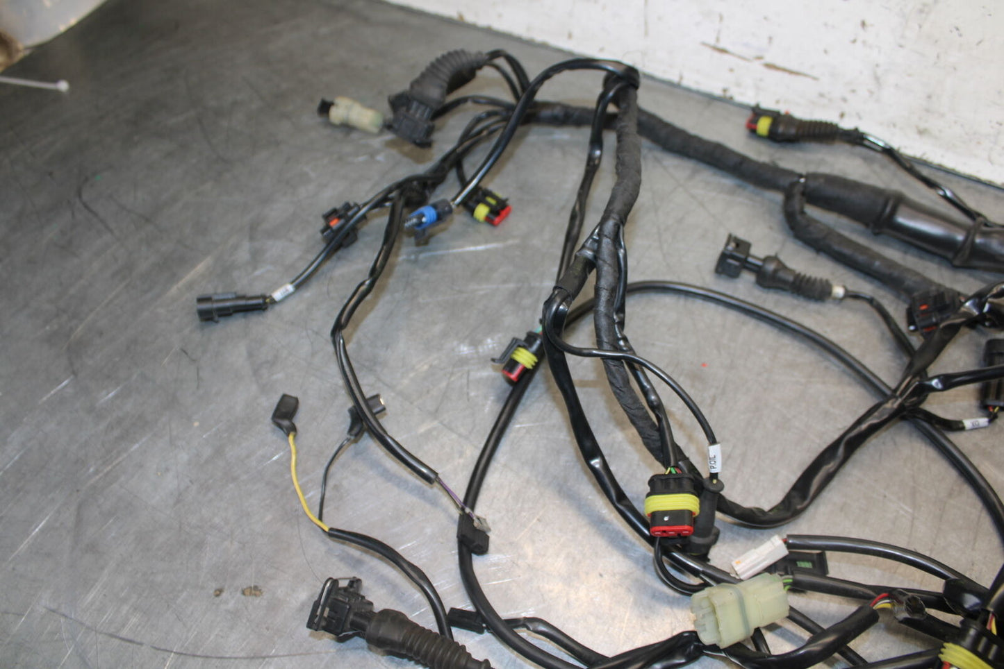 12-13 DUCATI STREETFIGHTER 848 MAIN ENGINE WIRING HARNESS MOTOR WIRE LOOM BB705