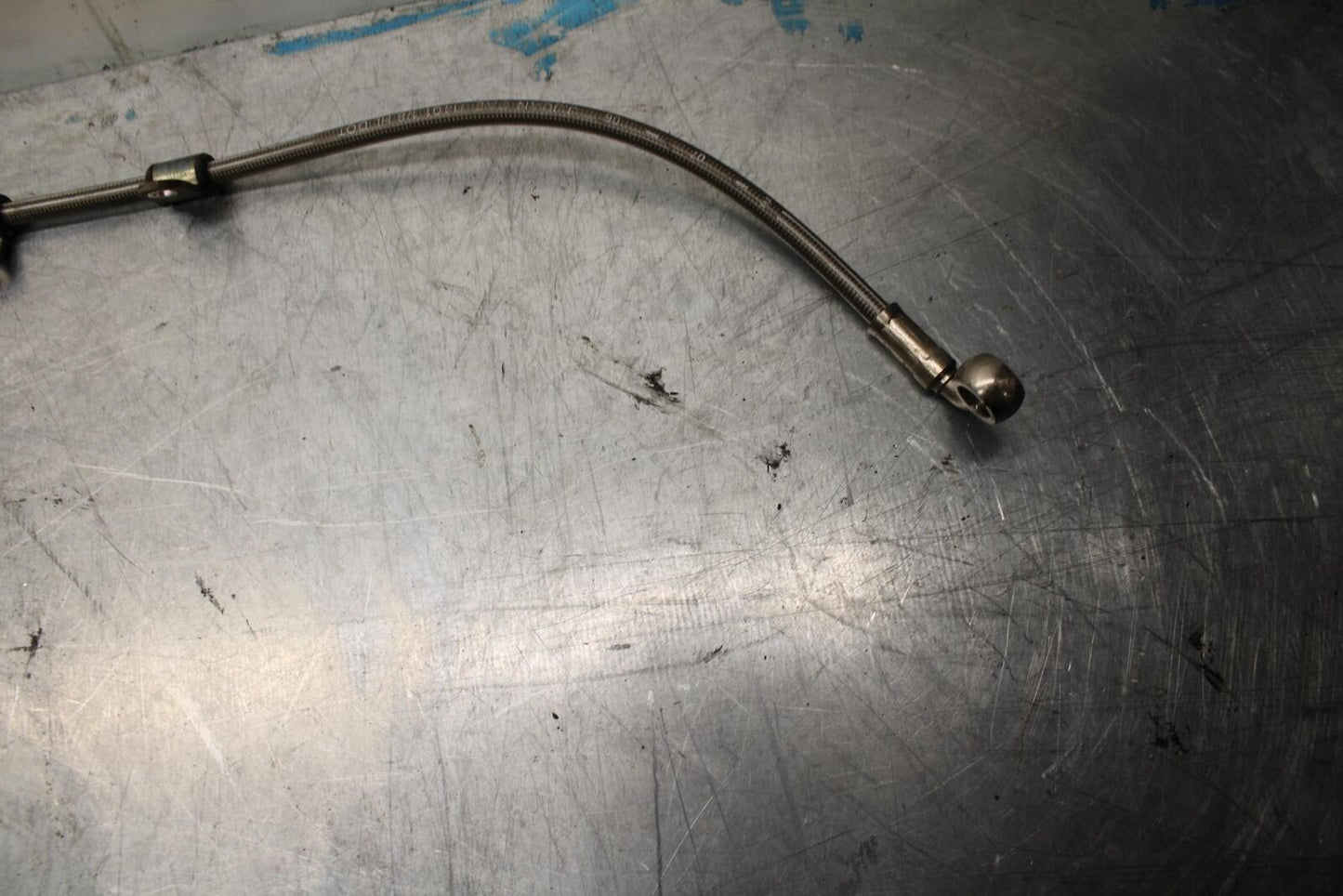 06-07 TRIUMPH DAYTONA 675 DAYTONA 675 BRAIDED REAR BACK BRAKE HOSE BB441