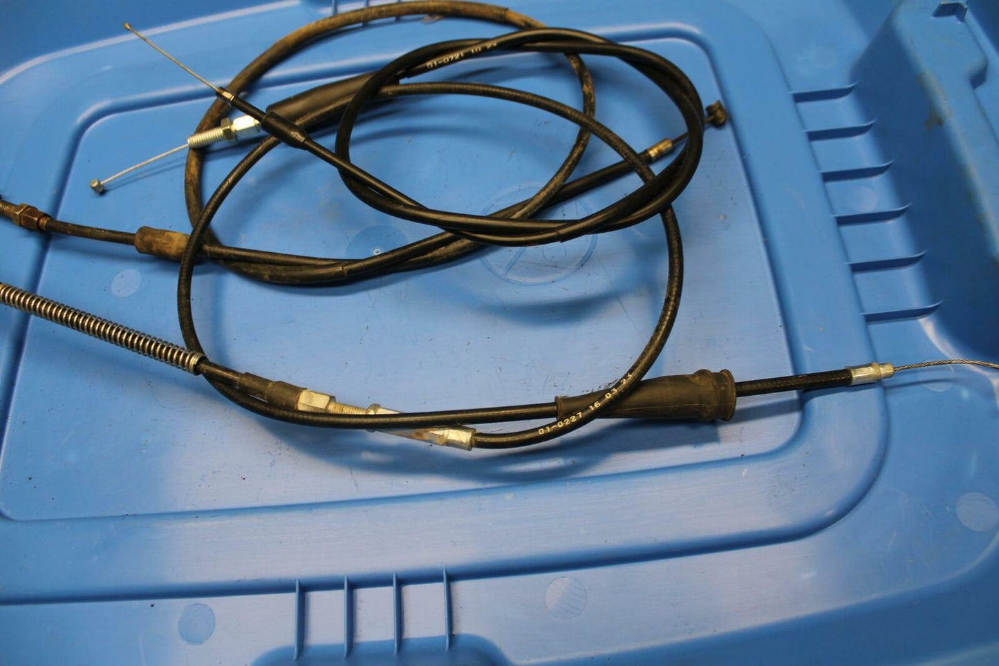 85-86 SUZUKI QUADRACER 250 CLUTCH CABLE THROTTLE LINE SPARES BB210