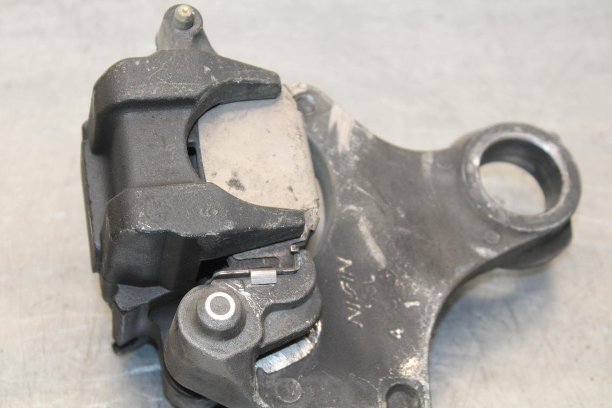 2007 Yamaha YZF R6S REAR BACK BRAKE CALIPER W MOUNT BRACKET BB594
